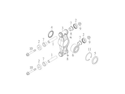 SMC 720R - rozkres - REAR KNUCKLE
