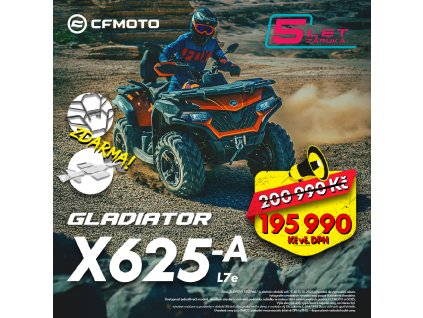 Pracovní čtyřkolka CF MOTO X625-A, EPS