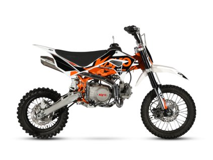 Pitbike Kayo TD125 bok