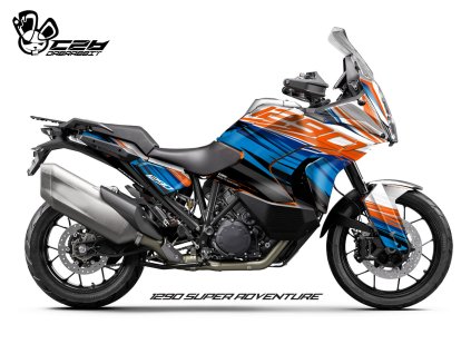 (21~22) NEW 1290 Super Adventure Full Graphic Kit (MS W) 1