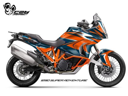 (21~22) NEW 1290 Super Adventure Full Graphic Kit (RN ON)