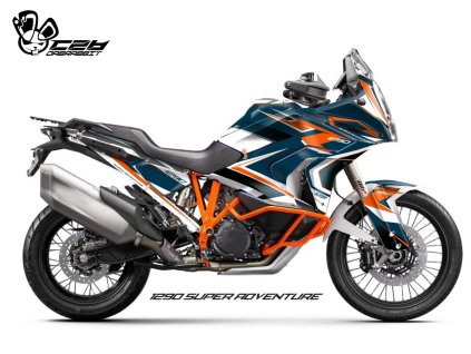 (21~22) NEW 1290 Super Adventure Full Graphic Kit (RF N)