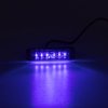 x LINEAR LED 6x5W LED, 12-24V, modrý, ECE R65