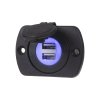2x USB zásuvka v panelu max 3,1 A