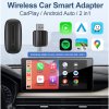 Mini adaptér bezdrátový Apple CarPlay / Android Auto pro rádia OEM
