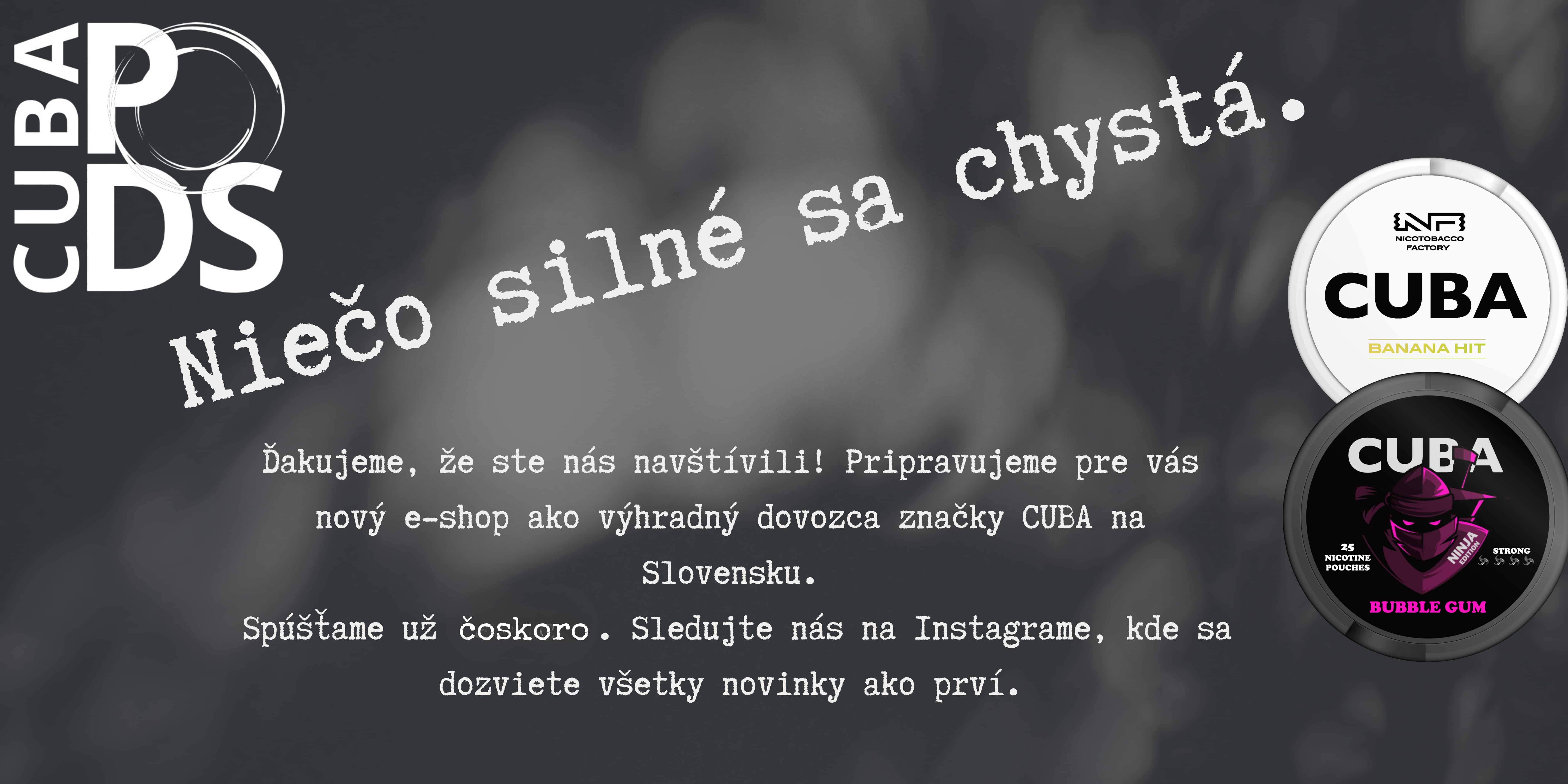 Niečo silné sa chystá