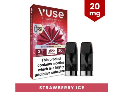 vuse strawberry ice extra intense flavour pods 20mg 2024 v2 web