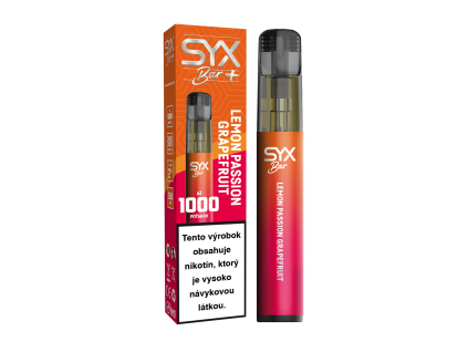 SYX BAR Lemon Passion Grapefruit