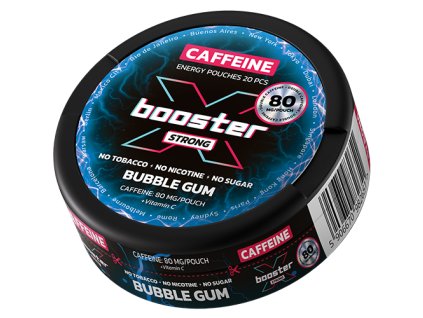 Energy pouches X Booster Bubble Gum 80 mg