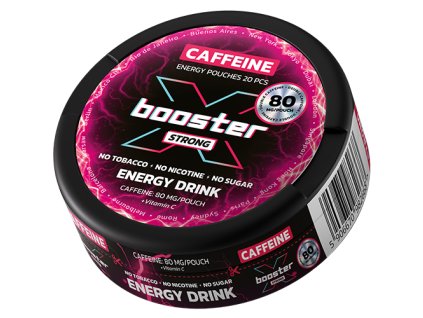 Energy pouches X Booster Energy Drink 80 mg