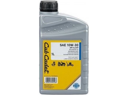 CubCadet 10W-30 motorový olej 4-takt 1,0 l
