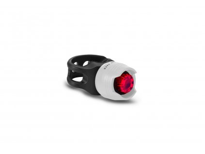 Zadní blikačka CUBE RFR LED Light Diamond HQP "Red" Bílá
