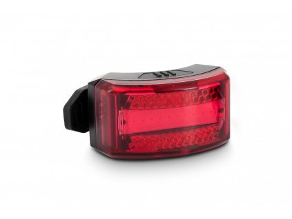 Zadní blikačka CUBE ACID Outdoor LED light HPP "Red" Černá