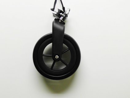 Přídavné kočárkové kolečko 360° k vozíku KTM Trailer Černá