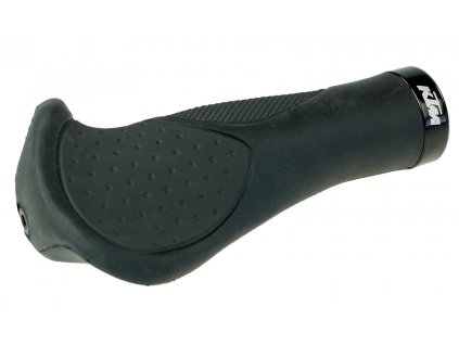 Gripy KTM Ergo Max Clamp Gripshift - jeden grip je kratší (1 pár) Černá 95/140 mm