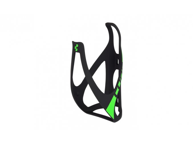 CUBE Bottle Cage HPP - matt black´n´green