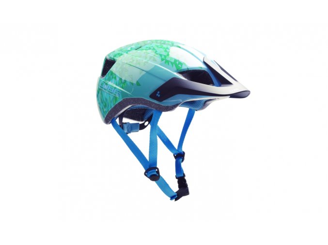 CUBE Helmet CMPT YOUTH - green triangle