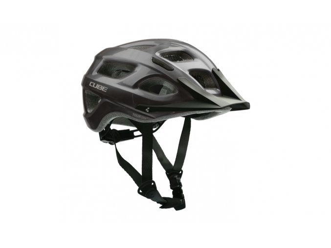 CUBE Helmet TOUR lite - black metallic