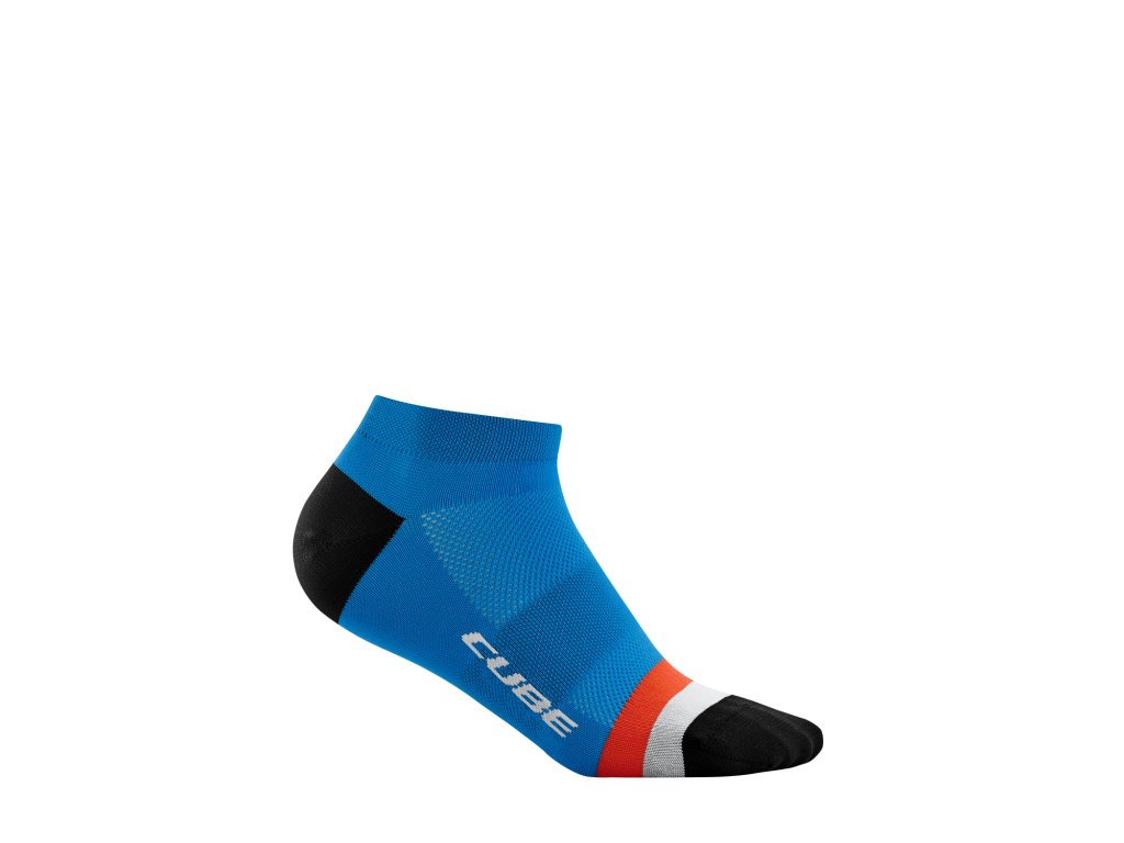 Nízké Ponožky Low Cut blue'n'red'grey