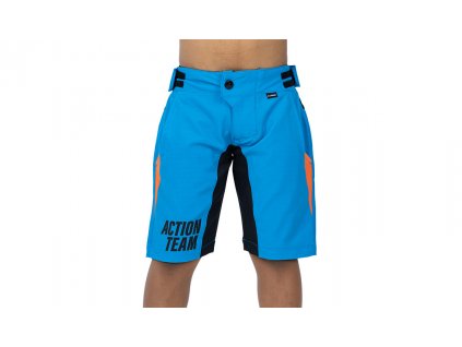 CUBE JUNIOR Baggy shorts X Actionteam- juniorské cyklokraťasy