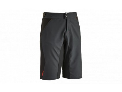 Cyklistické kraťasy CUBE Blackline Shorts black'n'grey