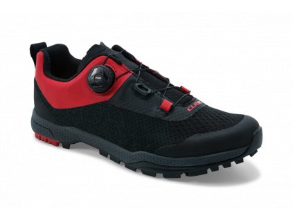 Cyklistické boty CUBE ATX OX PRO blackred