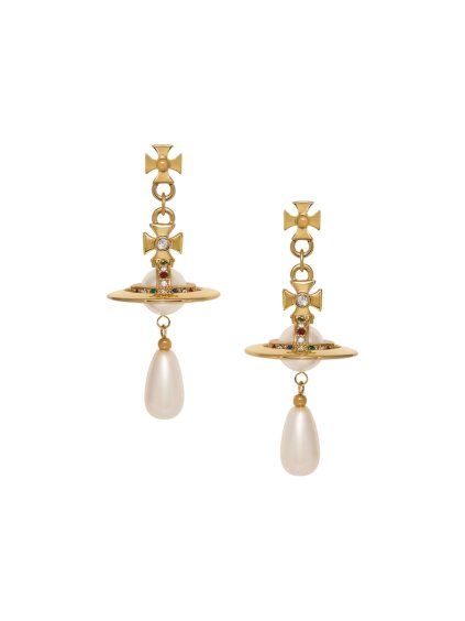Náušnice - PEARL DROP EARRINGS