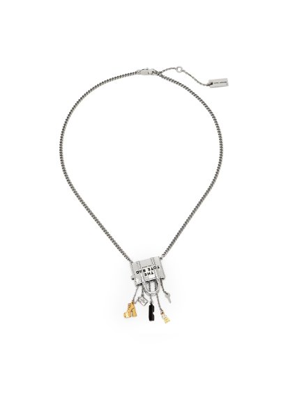 Náhrdelník - BAG LIFE NECKLACE strieborný