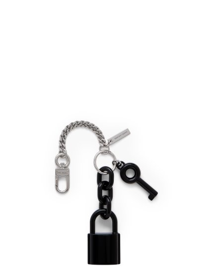 Prívesok - THE LOCK CHARM čierny