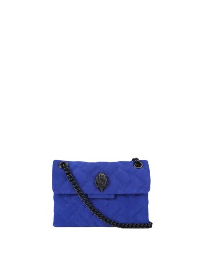 Kabelka - LEATHER MINI KENSINGTON modrá