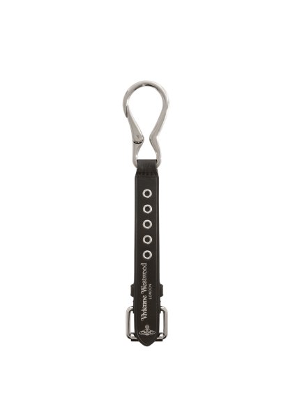 Kľúčenka - MINI BELT CHARM KEYRING čierna