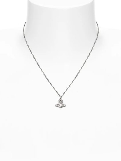 Náhrdelník - LONDON ORB PENDANT strieborný