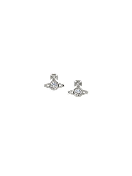 Náušnice - LONDON ORB EARRINGS strieborné