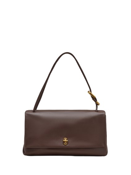 Kabelka - THE LARGE DUAL SHOULDER hnedá