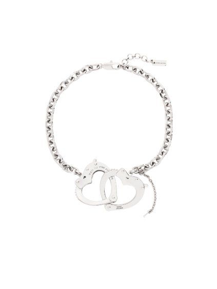 Náhrdelník - HEART HANDCUFF NECKLACE
