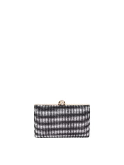 Kabelka - CRYSTAL KENSINGTON CLUTCH zlatá
