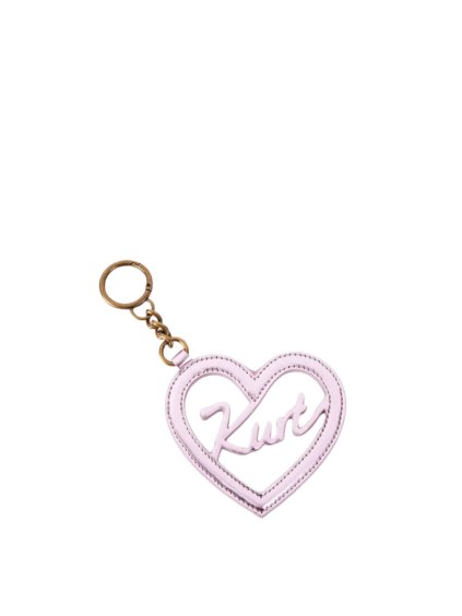 Prívesok - KURT HEART CHARM ružový