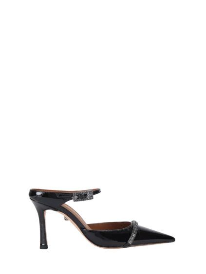 Lodičky - STRASS POINT MULE