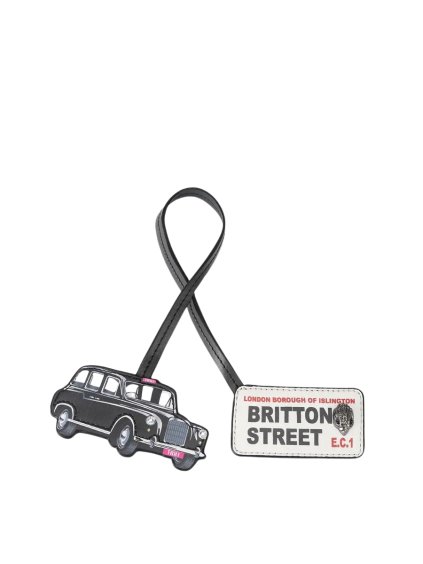 Prívesok - BRITTON ST DOUBLE CHARM čierny