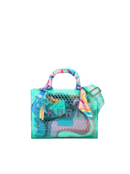 Kabelka - JELLY SM TOTE BAG zelená