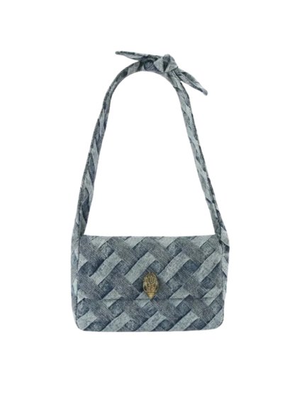 Kabelka - KENSINGTON KNOT SHOULDER modrá