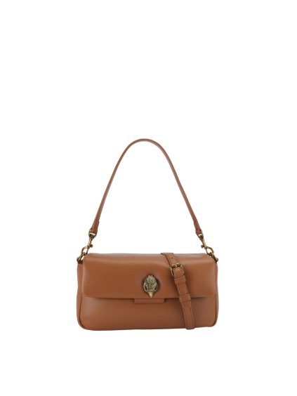 Kabelka - LEATHER OXFORD BAG hnedá