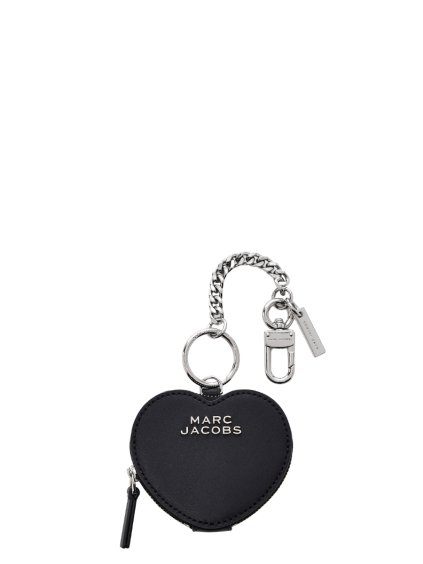 Prívesok - THE HEART POUCH CHARM čierny