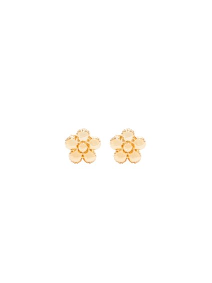 Náušnice - DAISY BALLOON STUD EARRINGS zlaté
