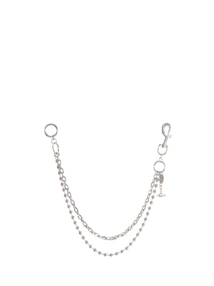 Reťaz na opasok - MEN BELT CHAIN strieborná