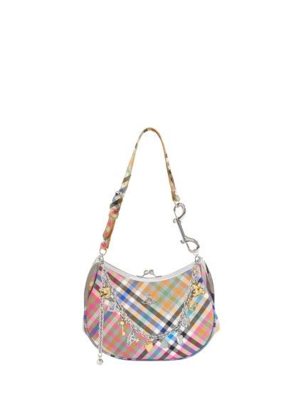 Kabelka - CHARM FRAME PURSE vzorovaná