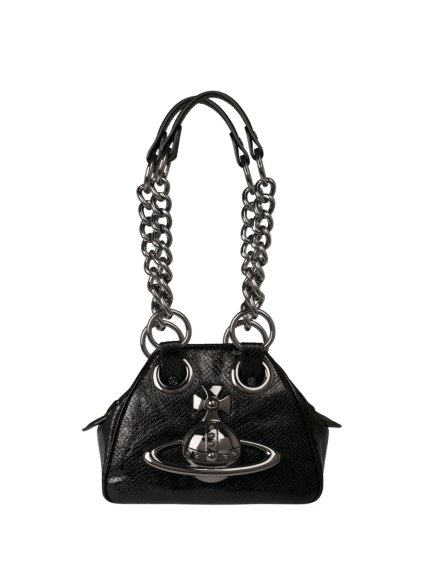 Kabelka - YASMINE CHAIN HANDBAG čierna