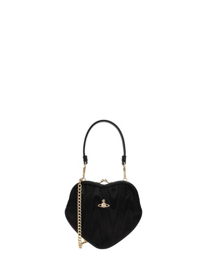 Kabelka - BELLE HEART FRAME PURSE čierna