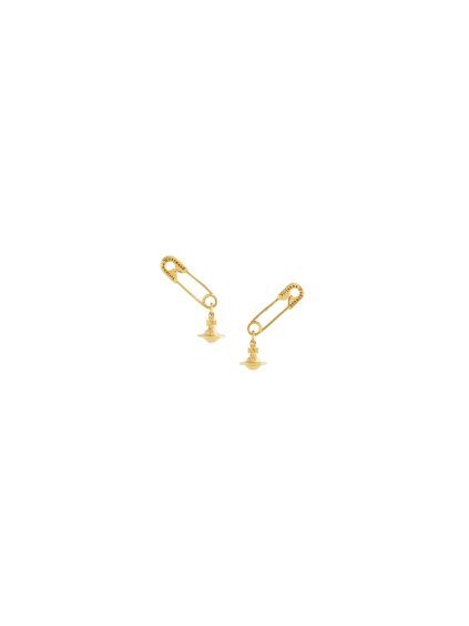 Náušnice - SAFETY PIN EARRINGS