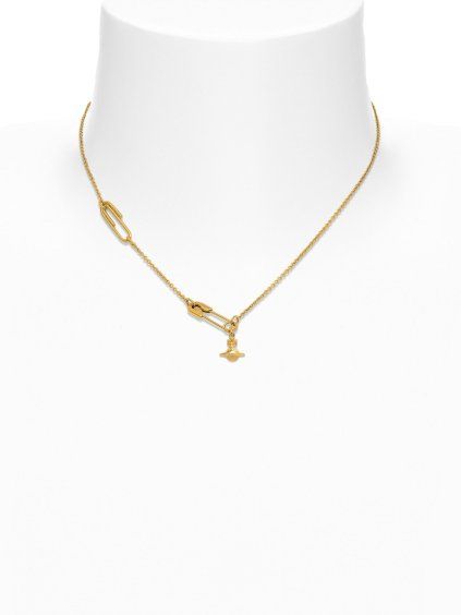 Náhrdelník - SAFETY PIN PENDANT